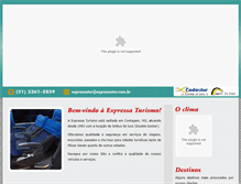 Tablet Screenshot of expressatur.com.br